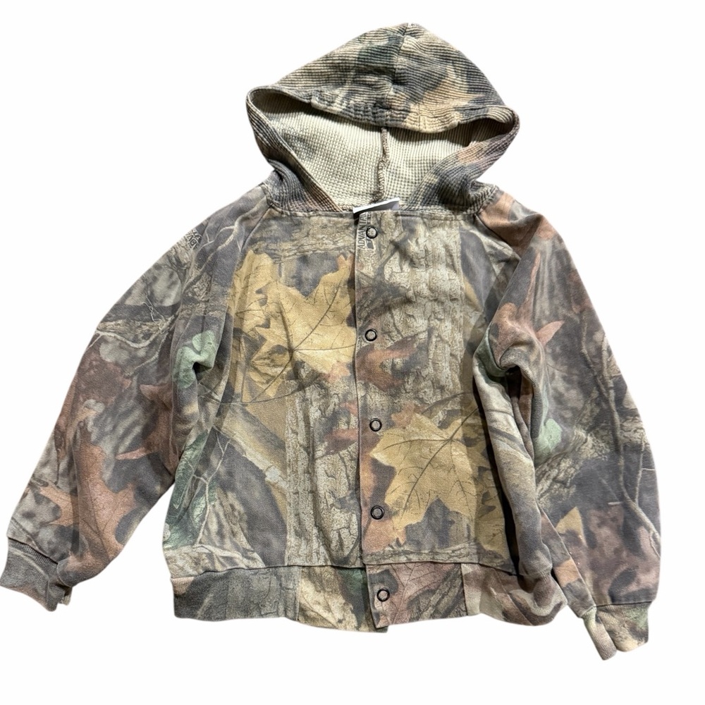 RedHead Kids Camo Snap Hoodie Jacket‎ Hunting Outdoor Youth